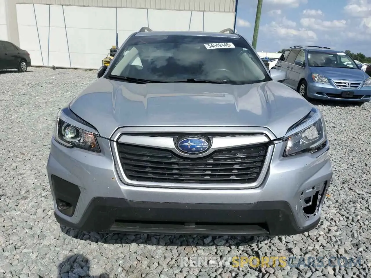 5 Photograph of a damaged car JF2SKAGC3KH424836 SUBARU FORESTER 2019