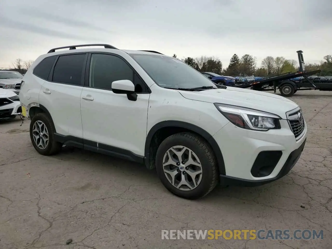 4 Photograph of a damaged car JF2SKAGC3KH439904 SUBARU FORESTER 2019