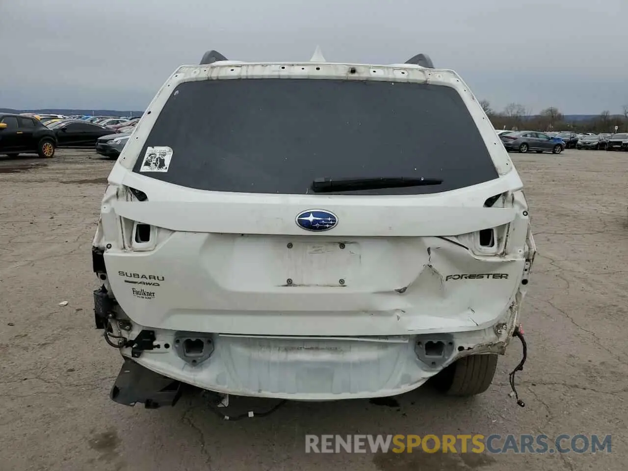 6 Photograph of a damaged car JF2SKAGC3KH439904 SUBARU FORESTER 2019