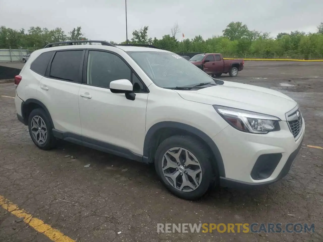 4 Photograph of a damaged car JF2SKAGC3KH462230 SUBARU FORESTER 2019