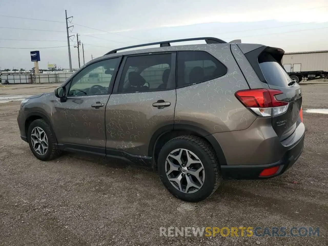 2 Photograph of a damaged car JF2SKAGC3KH509370 SUBARU FORESTER 2019