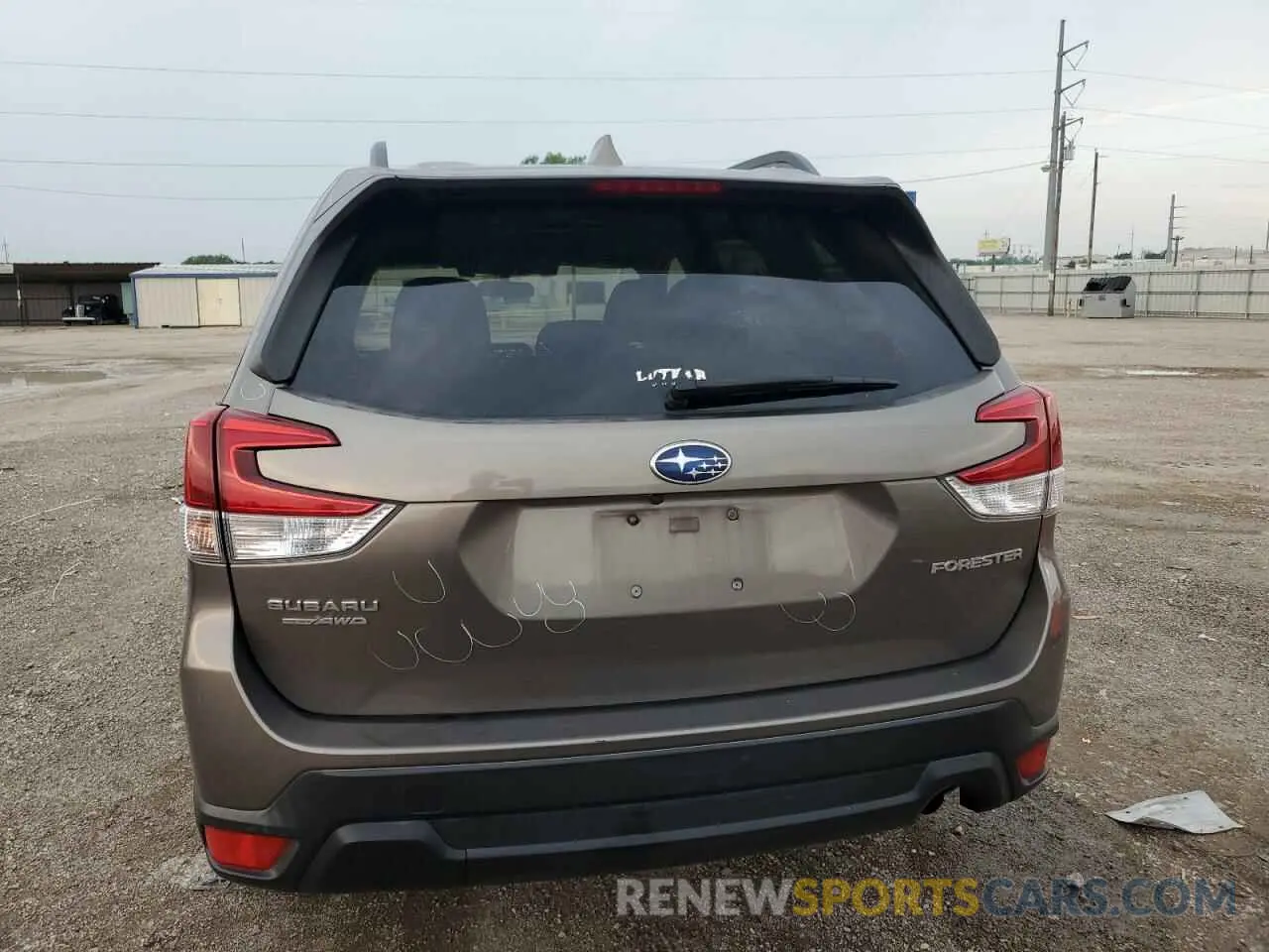 6 Photograph of a damaged car JF2SKAGC3KH509370 SUBARU FORESTER 2019