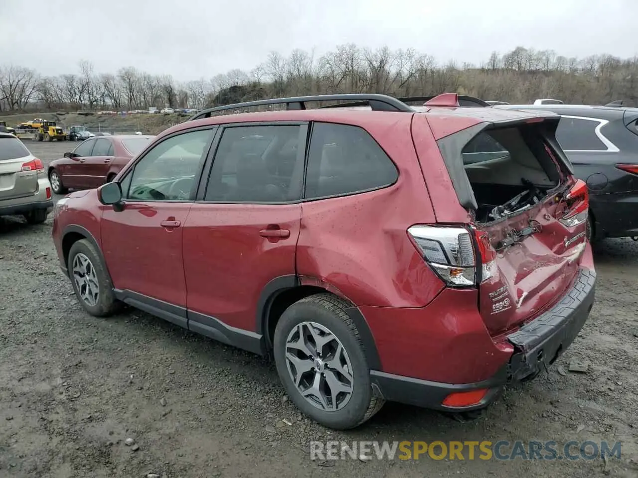 2 Photograph of a damaged car JF2SKAGC3KH579712 SUBARU FORESTER 2019