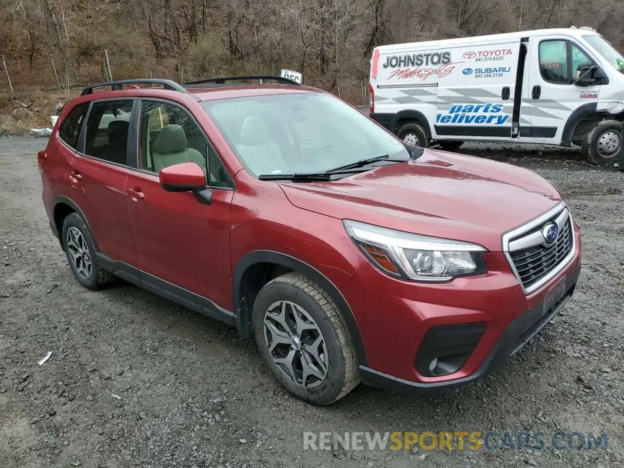 4 Photograph of a damaged car JF2SKAGC3KH579712 SUBARU FORESTER 2019