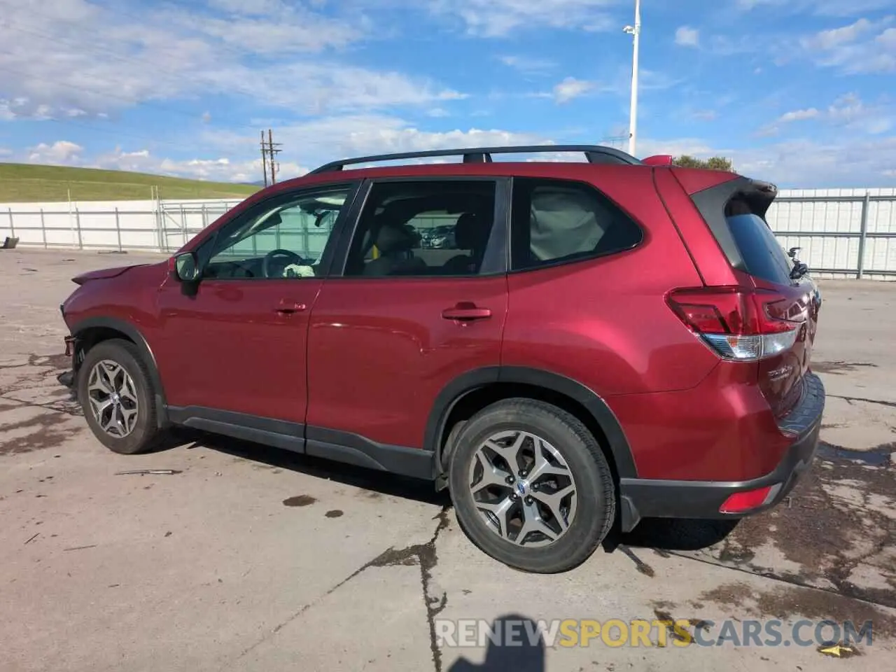 2 Photograph of a damaged car JF2SKAGC3KH590936 SUBARU FORESTER 2019
