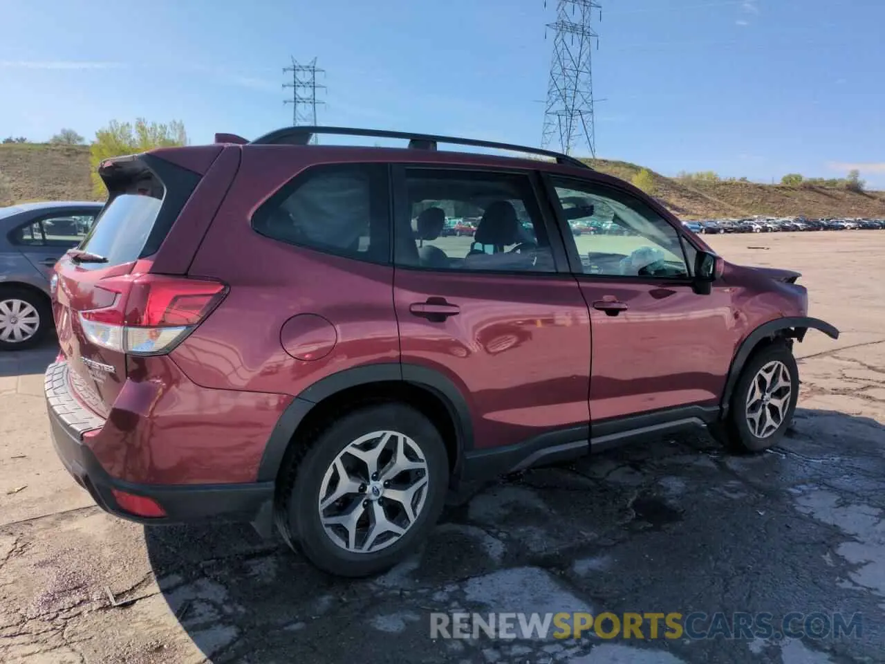 3 Photograph of a damaged car JF2SKAGC3KH590936 SUBARU FORESTER 2019