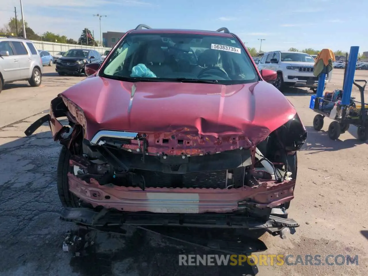 5 Photograph of a damaged car JF2SKAGC3KH590936 SUBARU FORESTER 2019