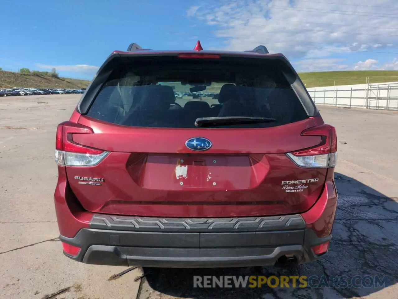6 Photograph of a damaged car JF2SKAGC3KH590936 SUBARU FORESTER 2019