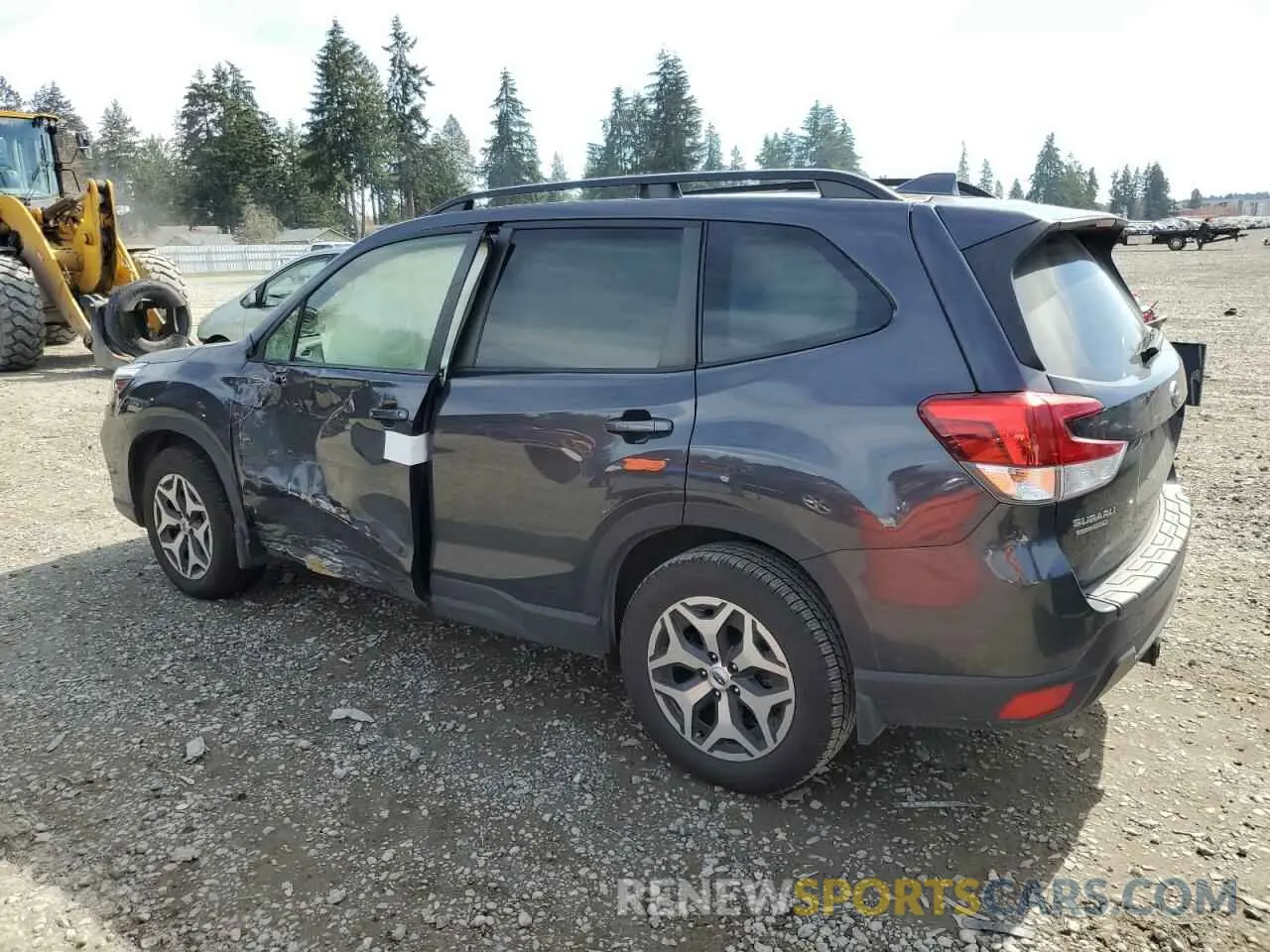 2 Photograph of a damaged car JF2SKAGC4KH410573 SUBARU FORESTER 2019