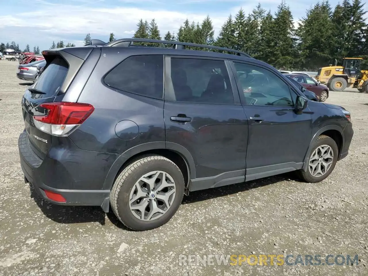 3 Photograph of a damaged car JF2SKAGC4KH410573 SUBARU FORESTER 2019