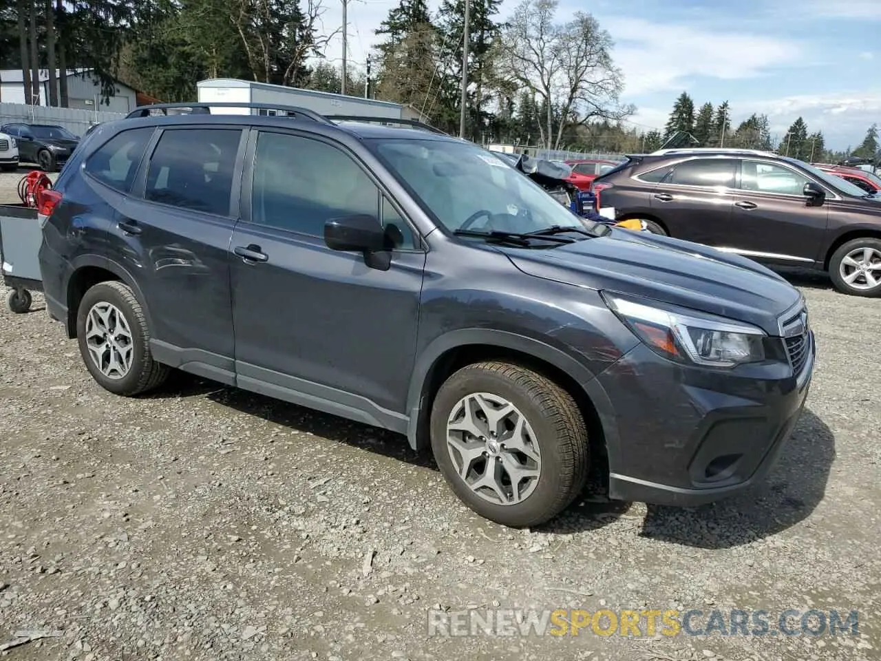 4 Photograph of a damaged car JF2SKAGC4KH410573 SUBARU FORESTER 2019