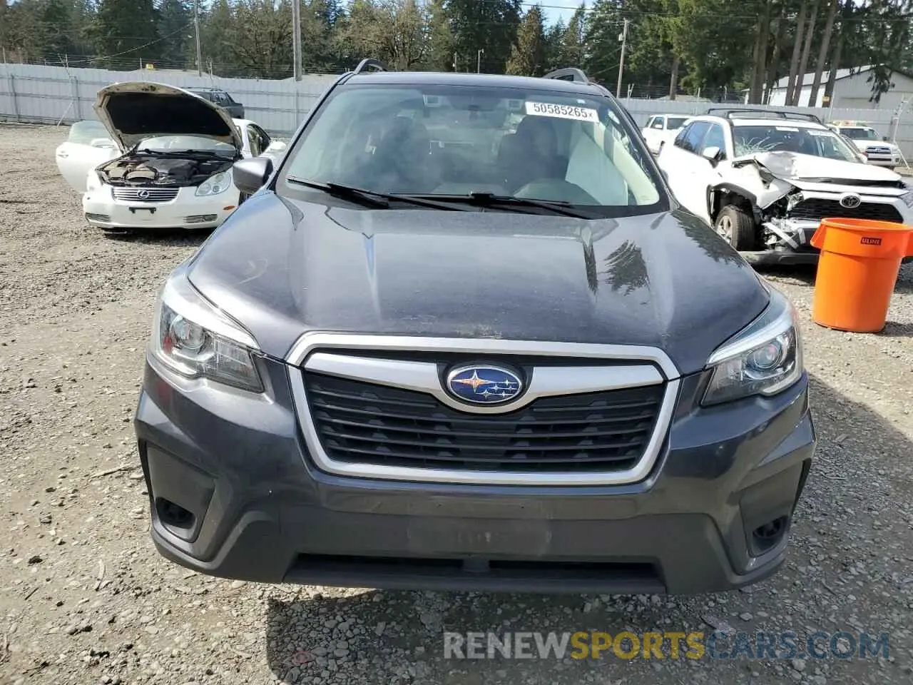 5 Photograph of a damaged car JF2SKAGC4KH410573 SUBARU FORESTER 2019
