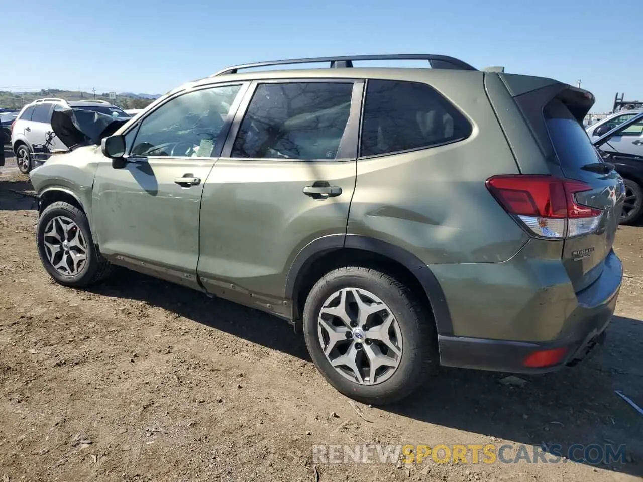 2 Photograph of a damaged car JF2SKAGC4KH518319 SUBARU FORESTER 2019