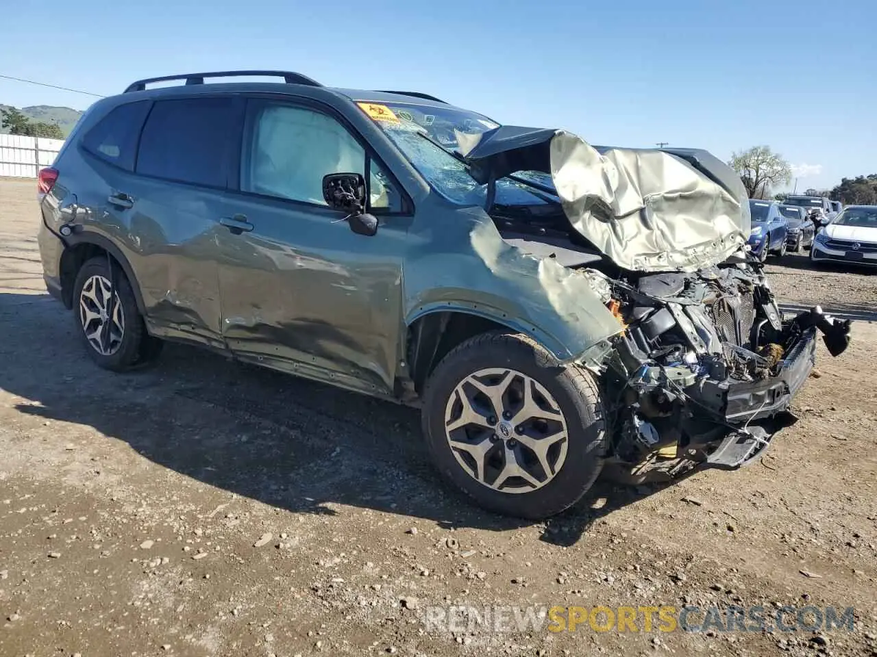 4 Photograph of a damaged car JF2SKAGC4KH518319 SUBARU FORESTER 2019