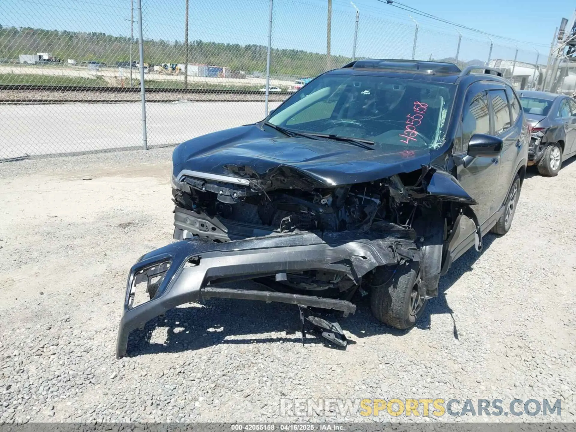 2 Photograph of a damaged car JF2SKAGC4KH595823 SUBARU FORESTER 2019