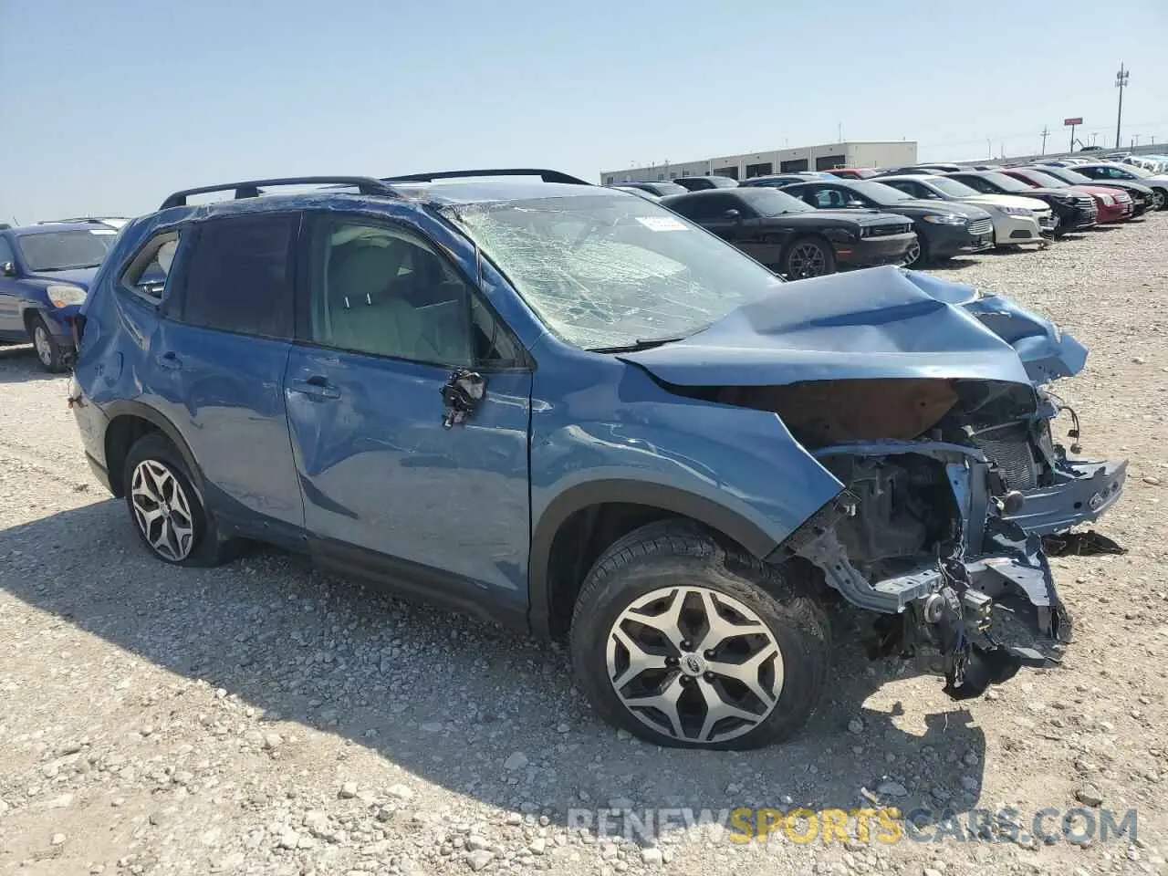 4 Photograph of a damaged car JF2SKAGC5KH437622 SUBARU FORESTER 2019
