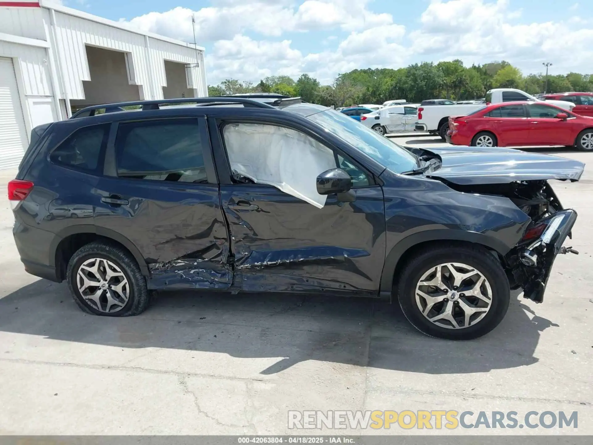 13 Photograph of a damaged car JF2SKAGC5KH449320 SUBARU FORESTER 2019