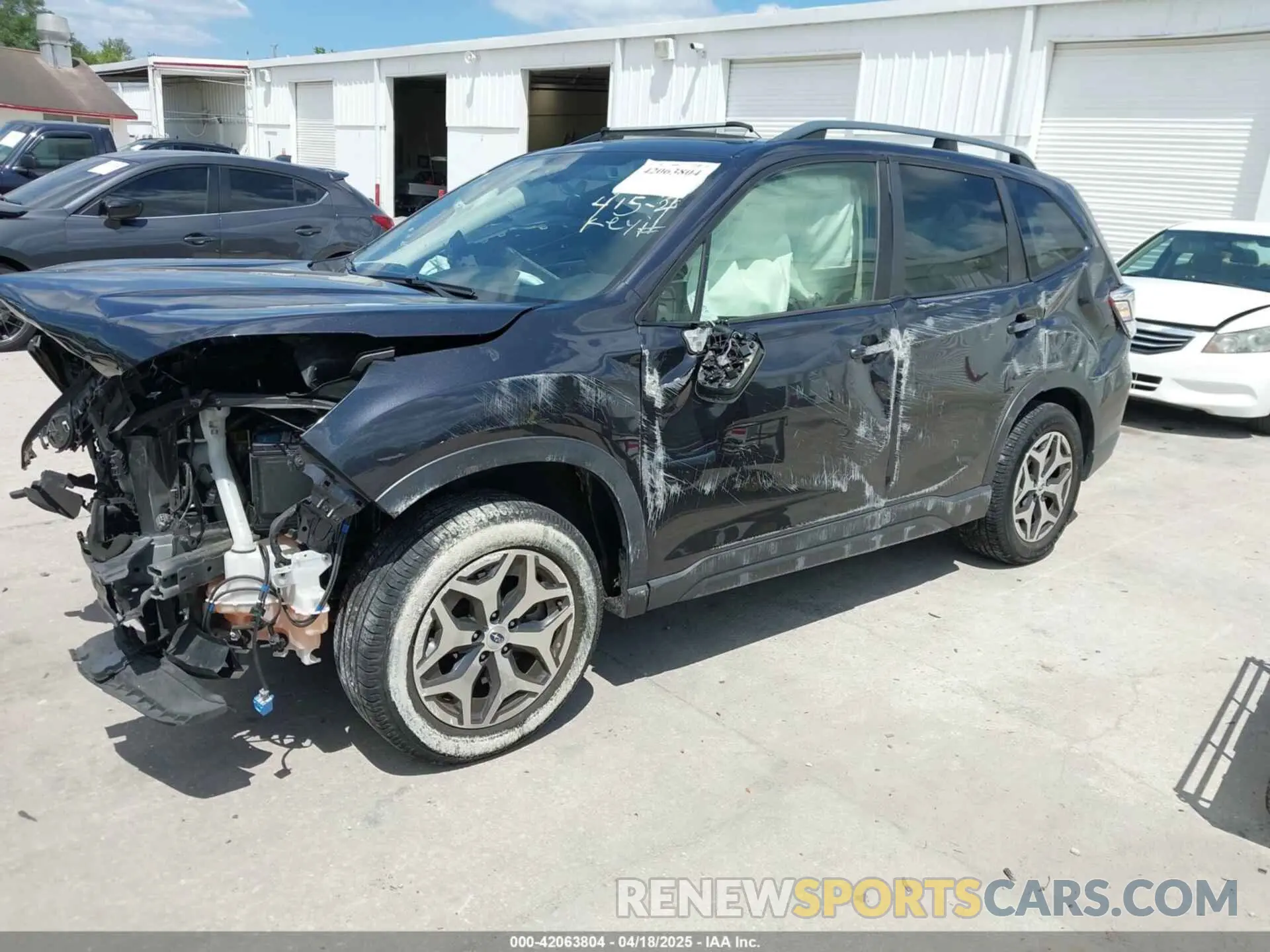 2 Photograph of a damaged car JF2SKAGC5KH449320 SUBARU FORESTER 2019