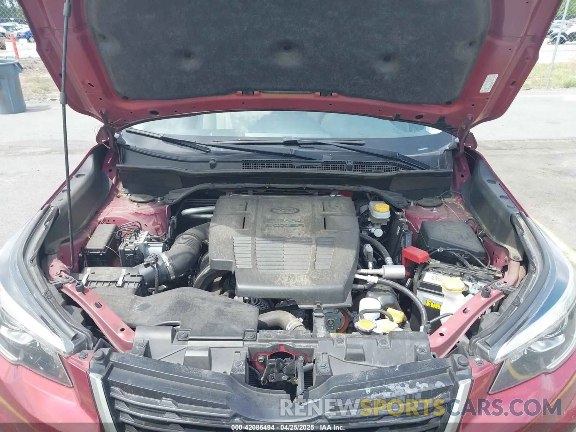 10 Photograph of a damaged car JF2SKAGC5KH451729 SUBARU FORESTER 2019