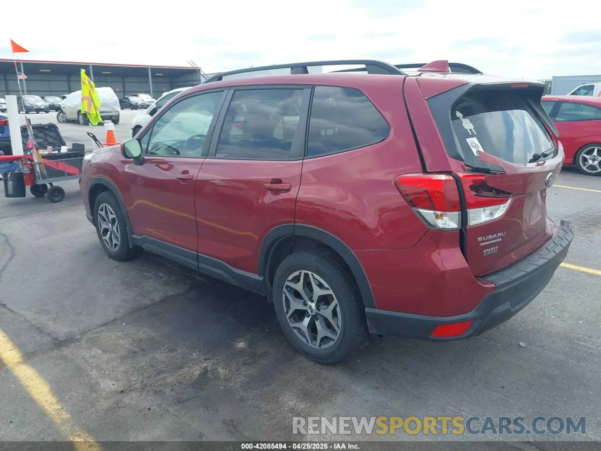 3 Photograph of a damaged car JF2SKAGC5KH451729 SUBARU FORESTER 2019