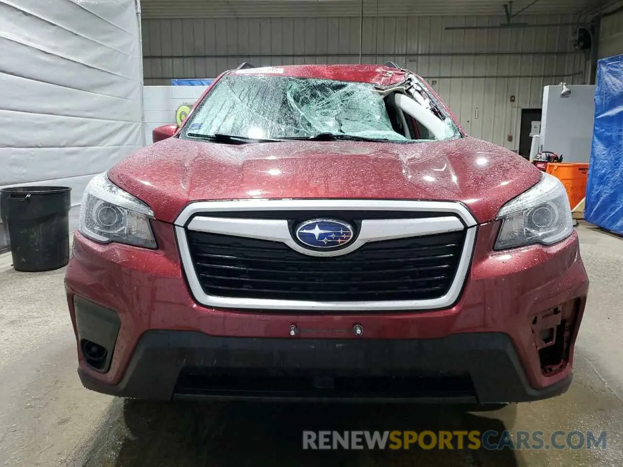 5 Photograph of a damaged car JF2SKAGC5KH533864 SUBARU FORESTER 2019