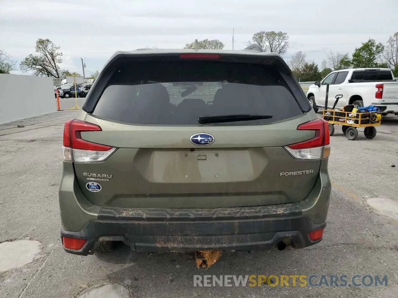 6 Photograph of a damaged car JF2SKAGC6KH487977 SUBARU FORESTER 2019