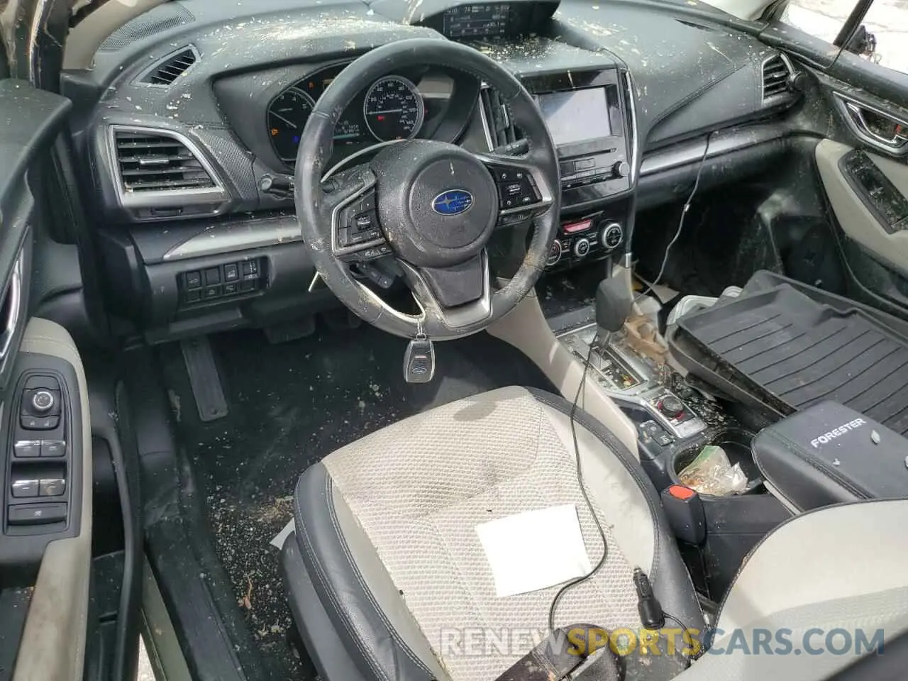 8 Photograph of a damaged car JF2SKAGC6KH487977 SUBARU FORESTER 2019