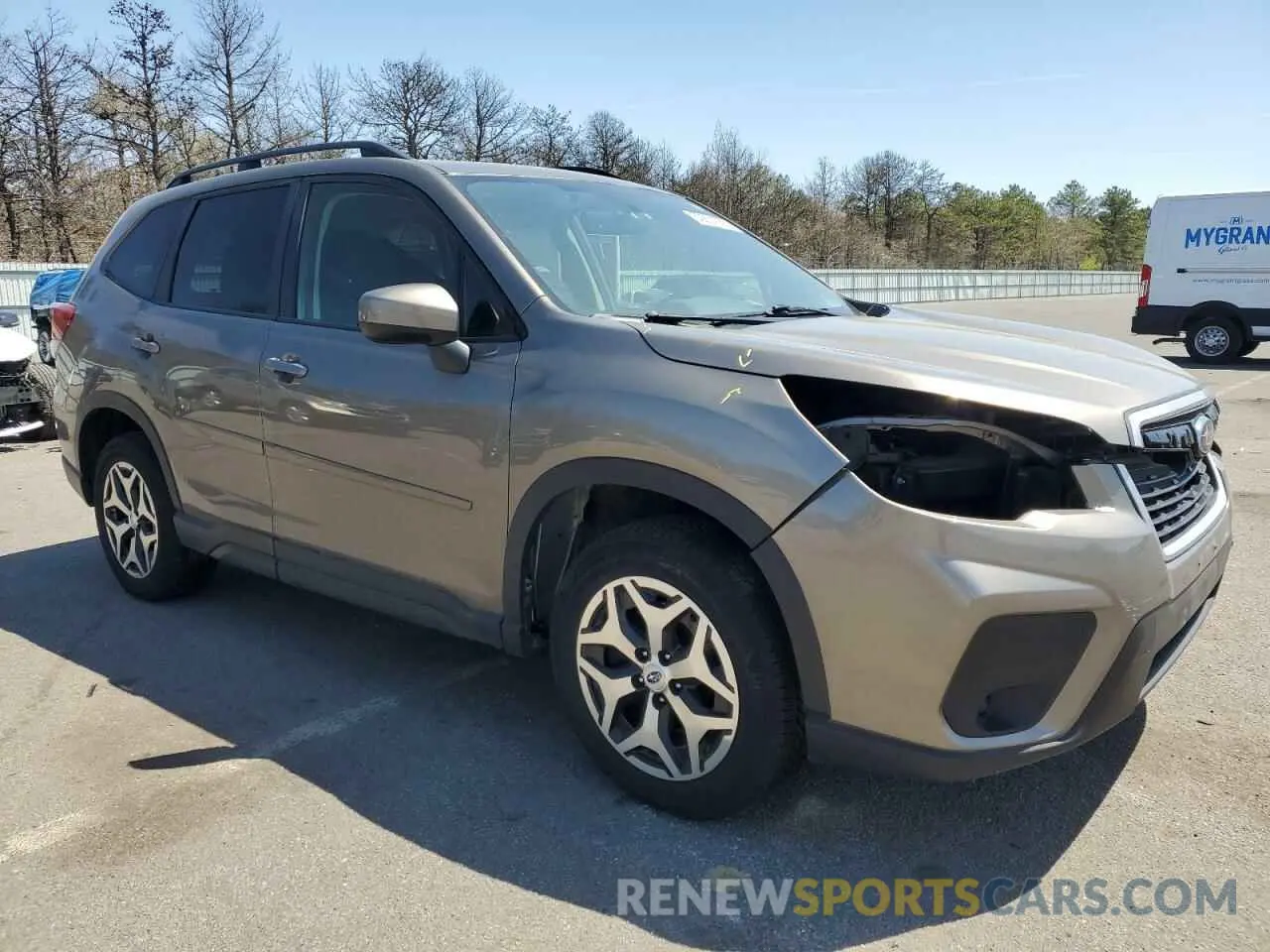 4 Photograph of a damaged car JF2SKAGC6KH501697 SUBARU FORESTER 2019