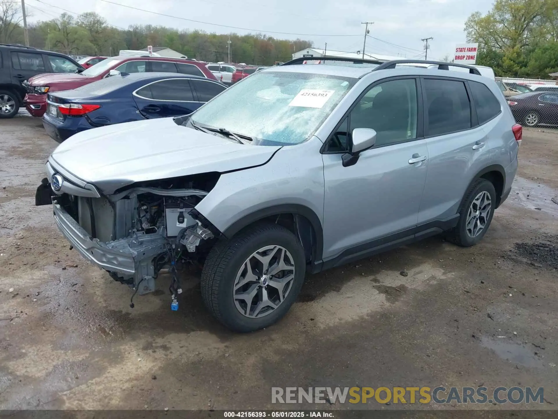 2 Photograph of a damaged car JF2SKAGC6KH573533 SUBARU FORESTER 2019