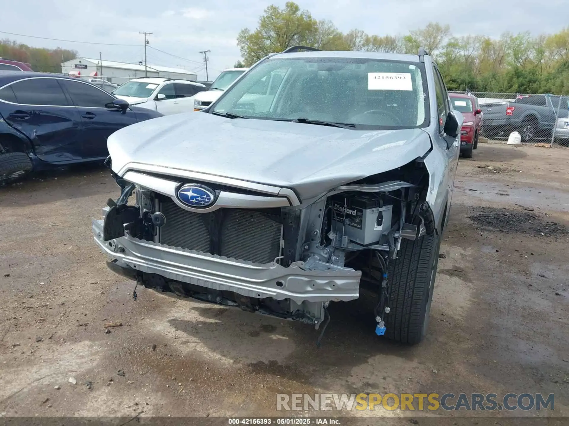 6 Photograph of a damaged car JF2SKAGC6KH573533 SUBARU FORESTER 2019