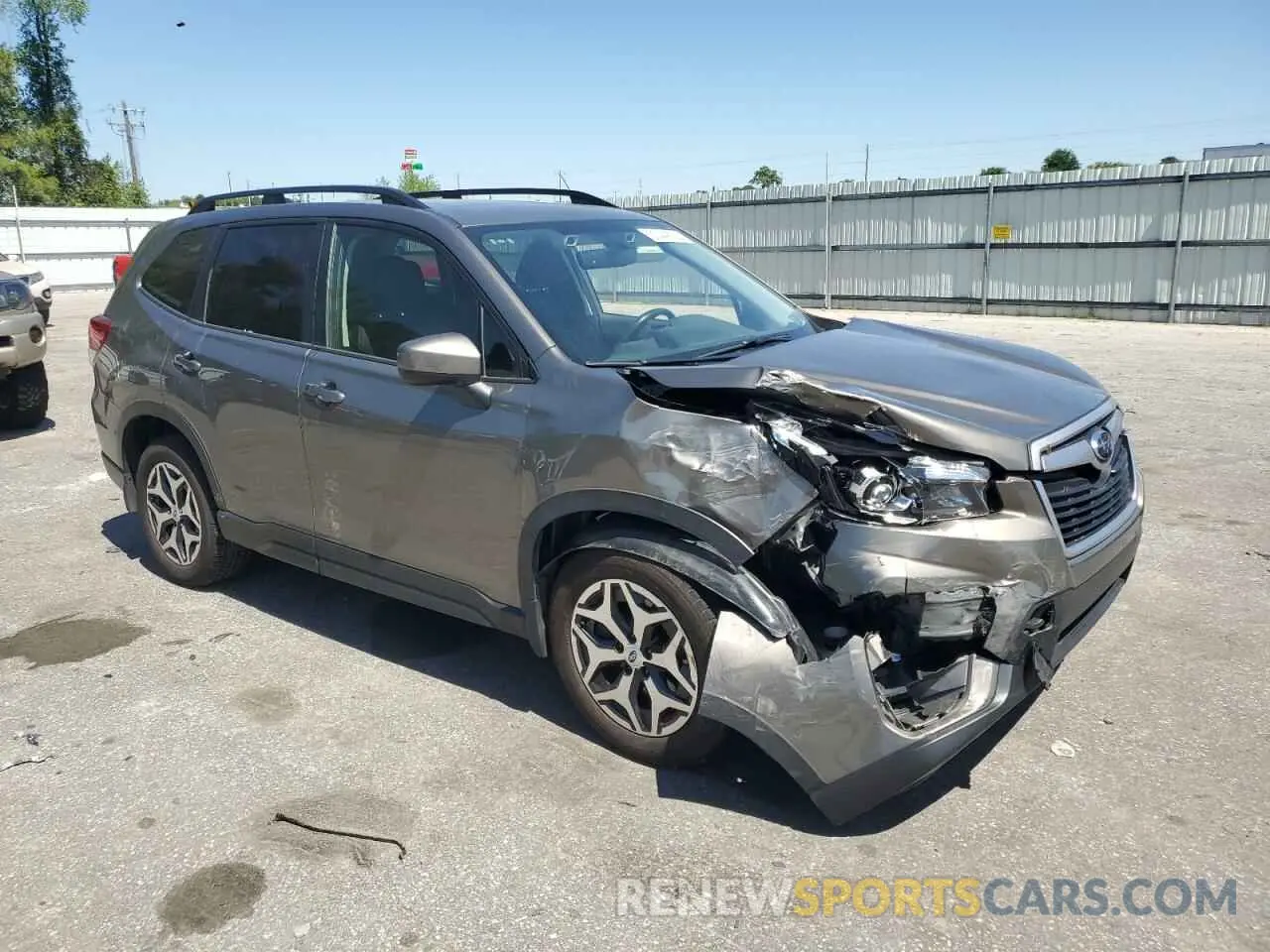 4 Photograph of a damaged car JF2SKAGC6KH587951 SUBARU FORESTER 2019