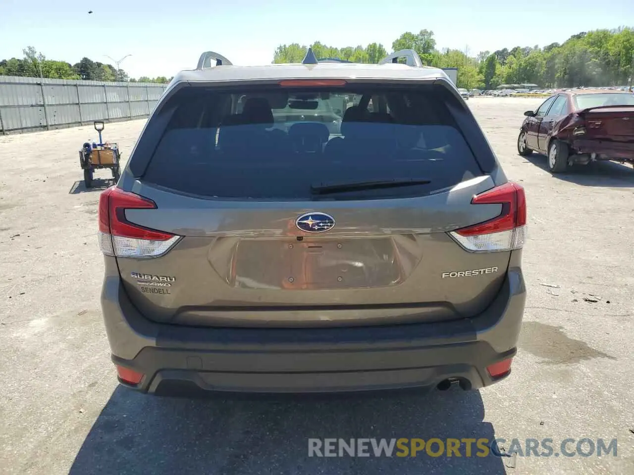 6 Photograph of a damaged car JF2SKAGC6KH587951 SUBARU FORESTER 2019