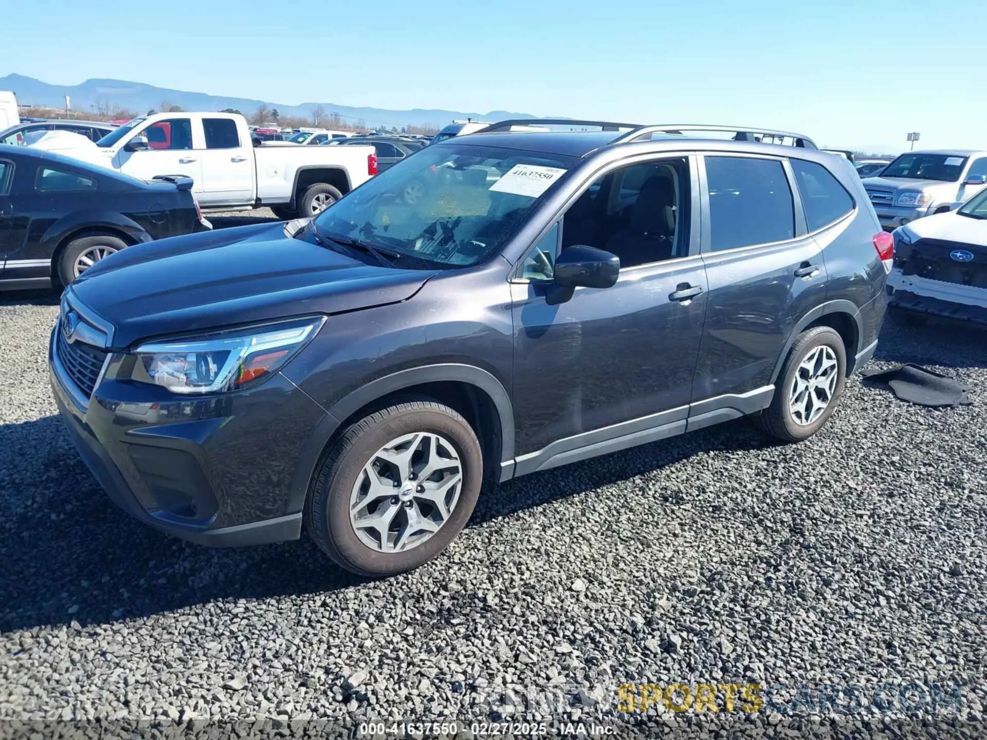 2 Photograph of a damaged car JF2SKAGC7KH409224 SUBARU FORESTER 2019