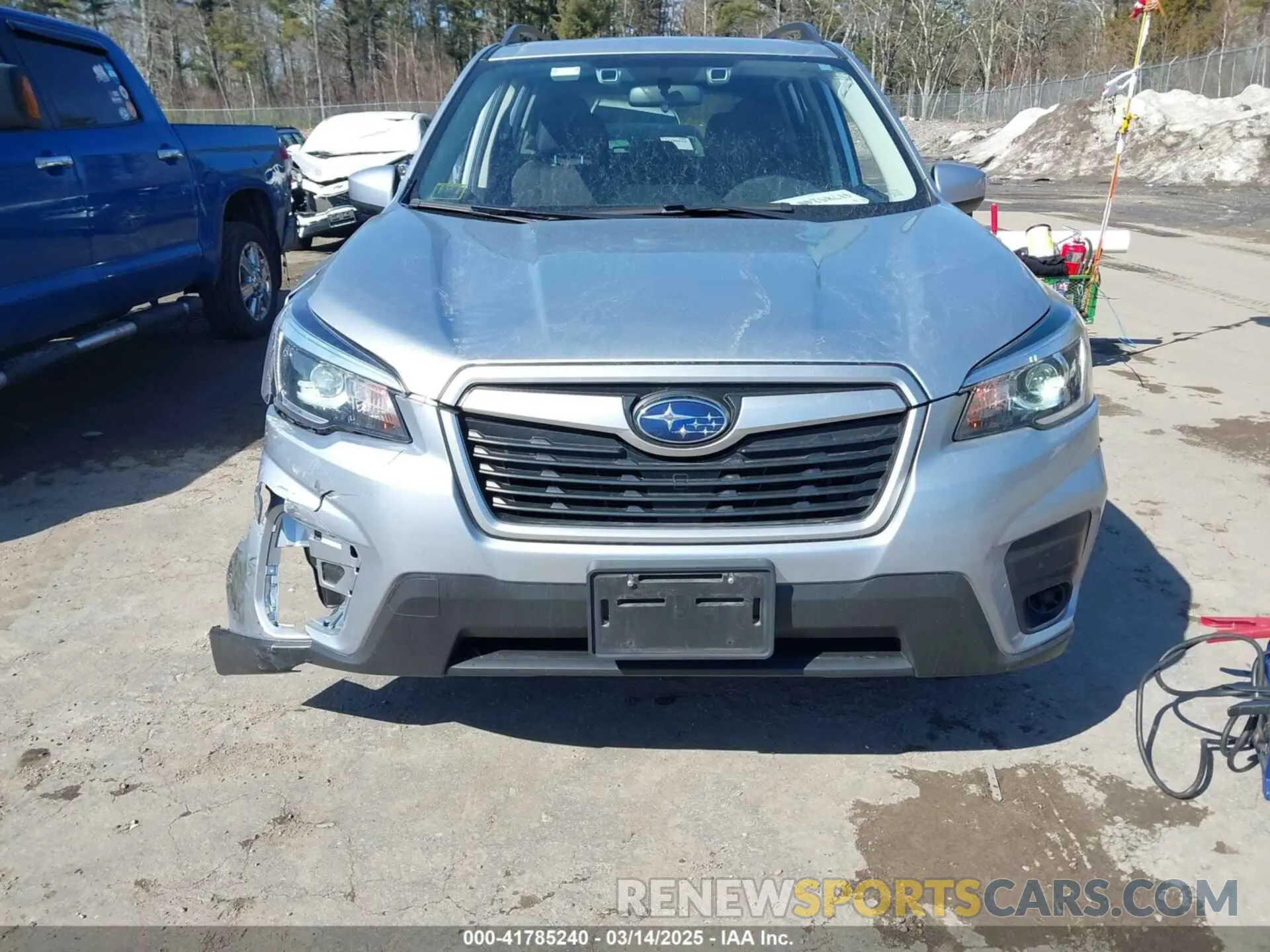13 Photograph of a damaged car JF2SKAGC7KH494081 SUBARU FORESTER 2019