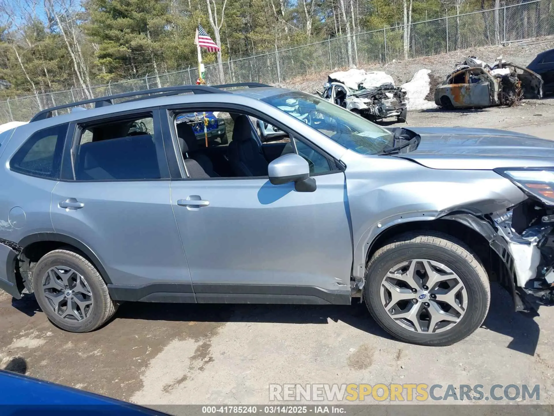 14 Photograph of a damaged car JF2SKAGC7KH494081 SUBARU FORESTER 2019