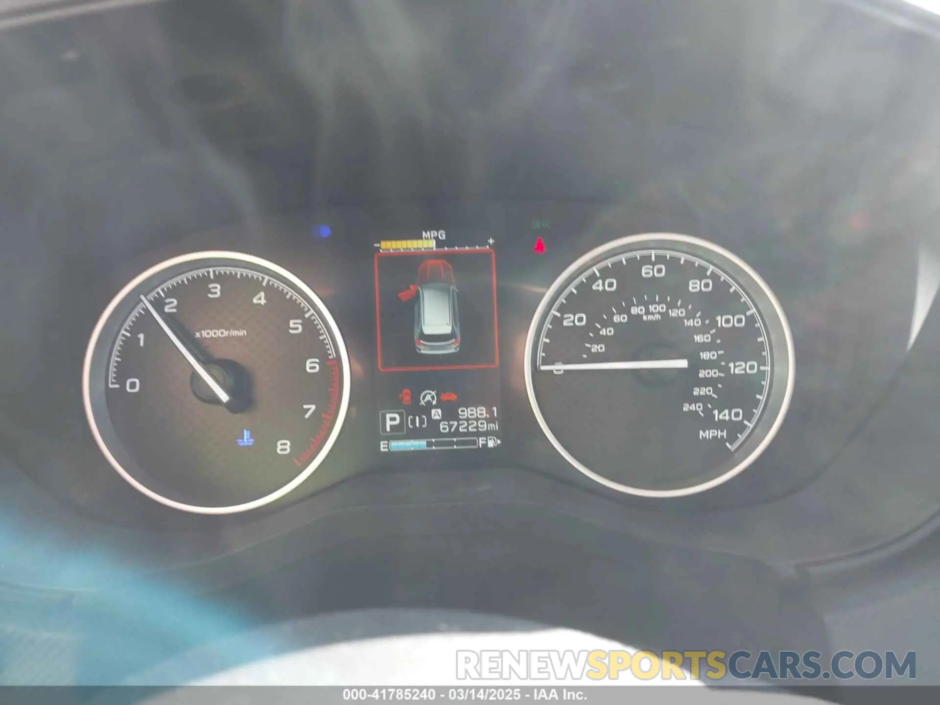 7 Photograph of a damaged car JF2SKAGC7KH494081 SUBARU FORESTER 2019