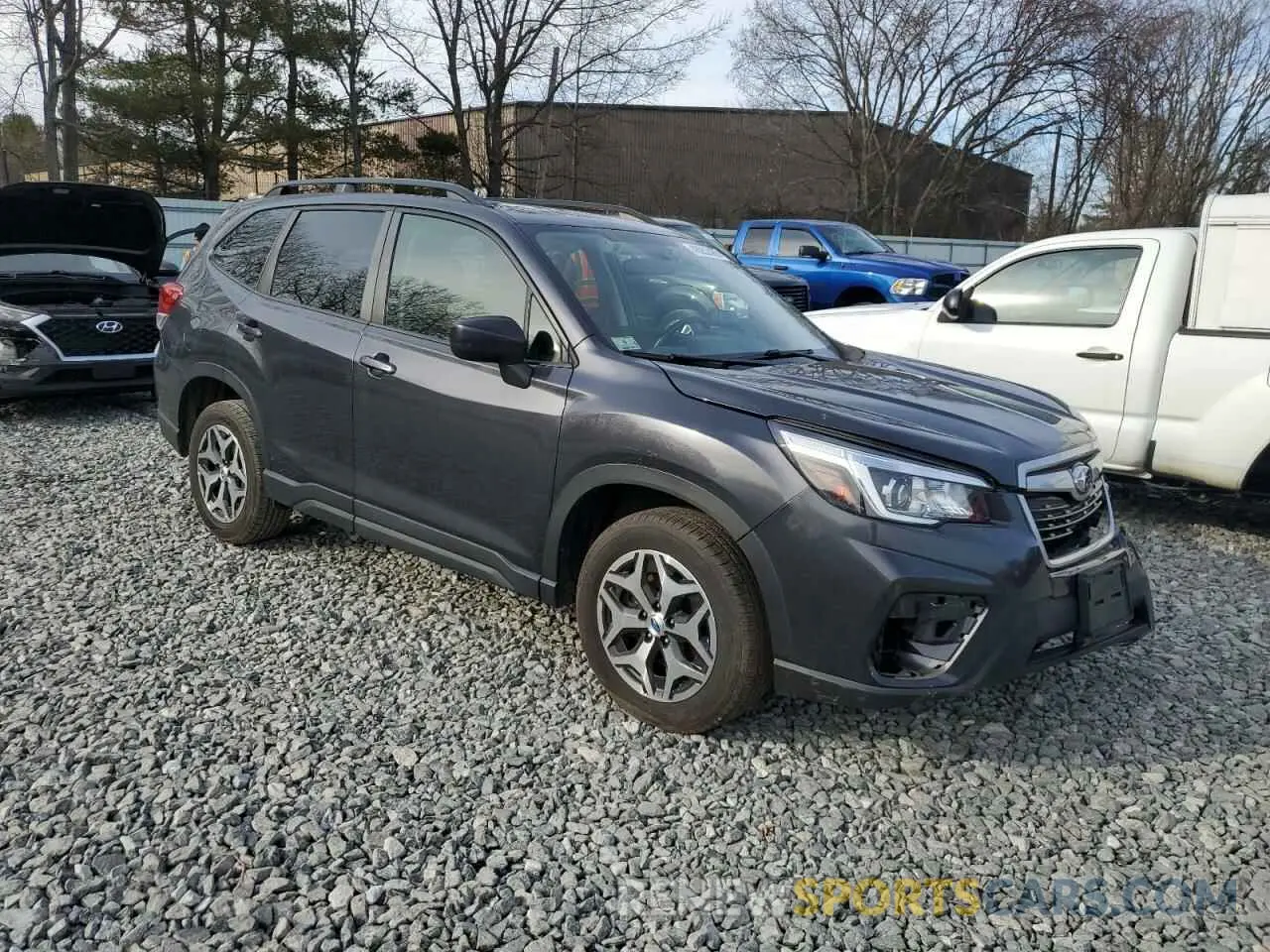 4 Photograph of a damaged car JF2SKAGC9KH431144 SUBARU FORESTER 2019