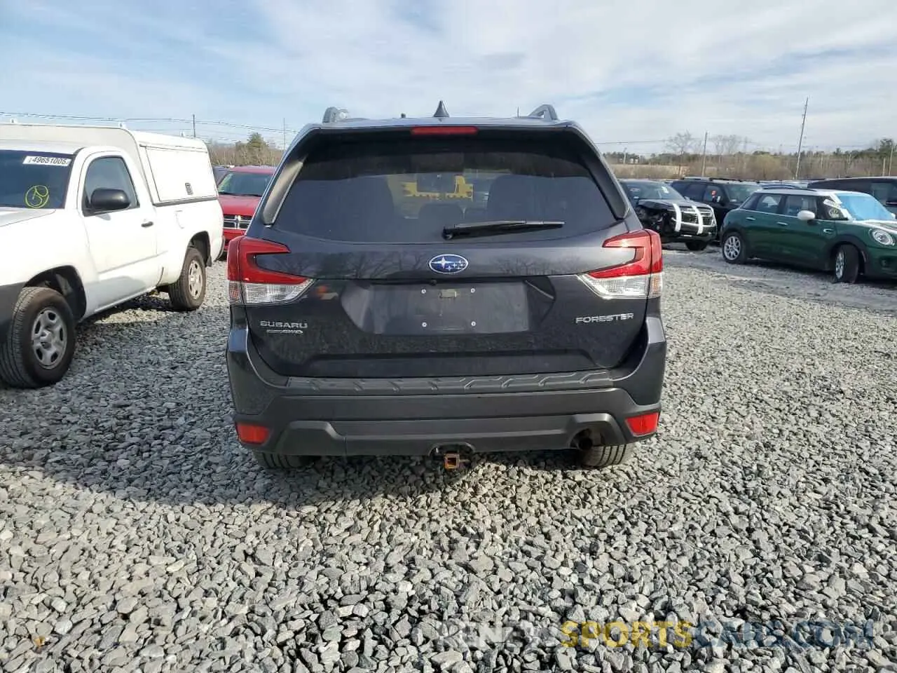 6 Photograph of a damaged car JF2SKAGC9KH431144 SUBARU FORESTER 2019