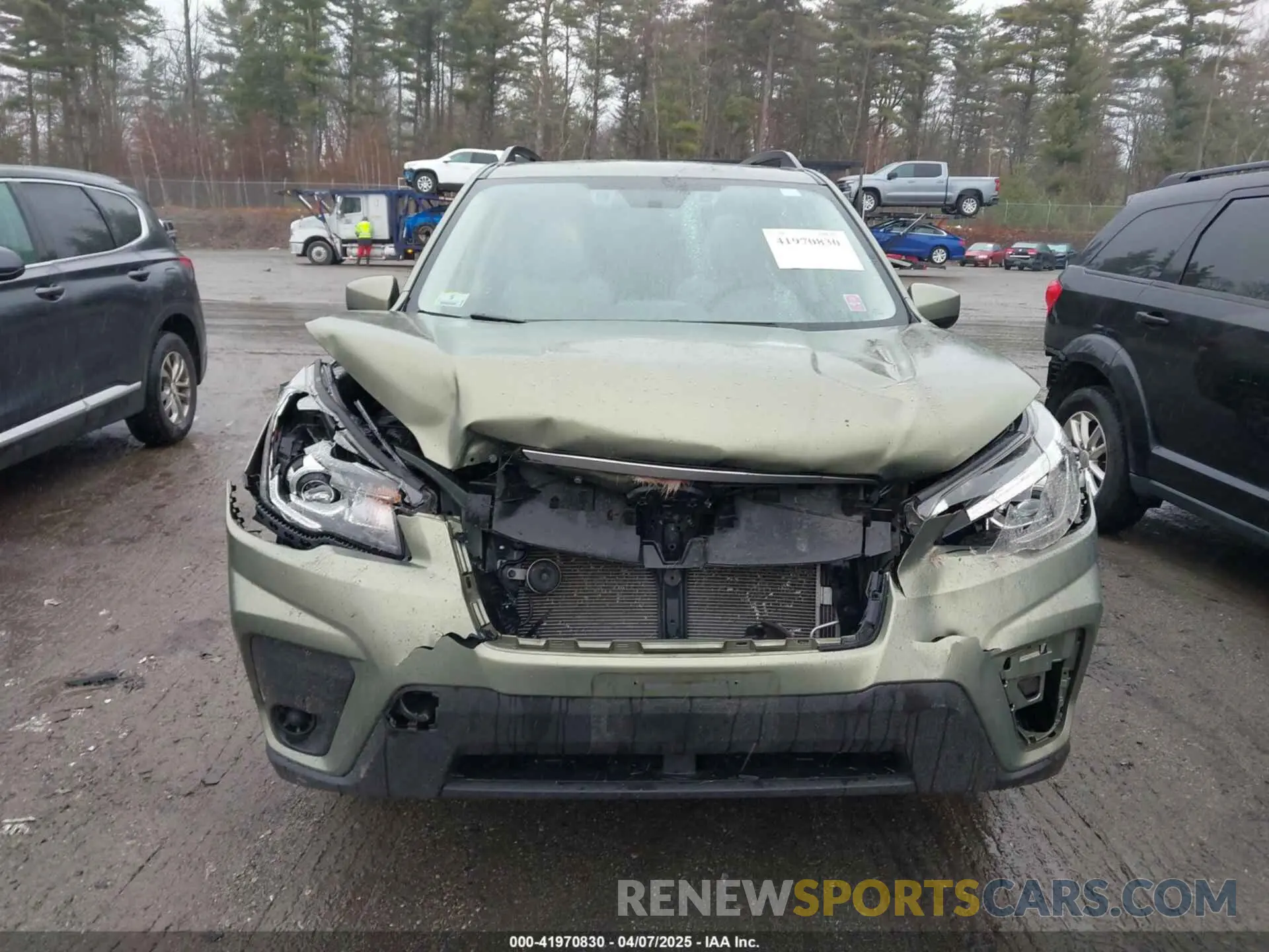 12 Photograph of a damaged car JF2SKAGC9KH488279 SUBARU FORESTER 2019
