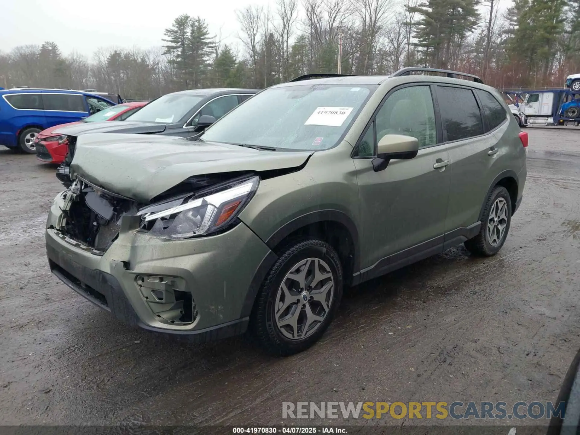 2 Photograph of a damaged car JF2SKAGC9KH488279 SUBARU FORESTER 2019
