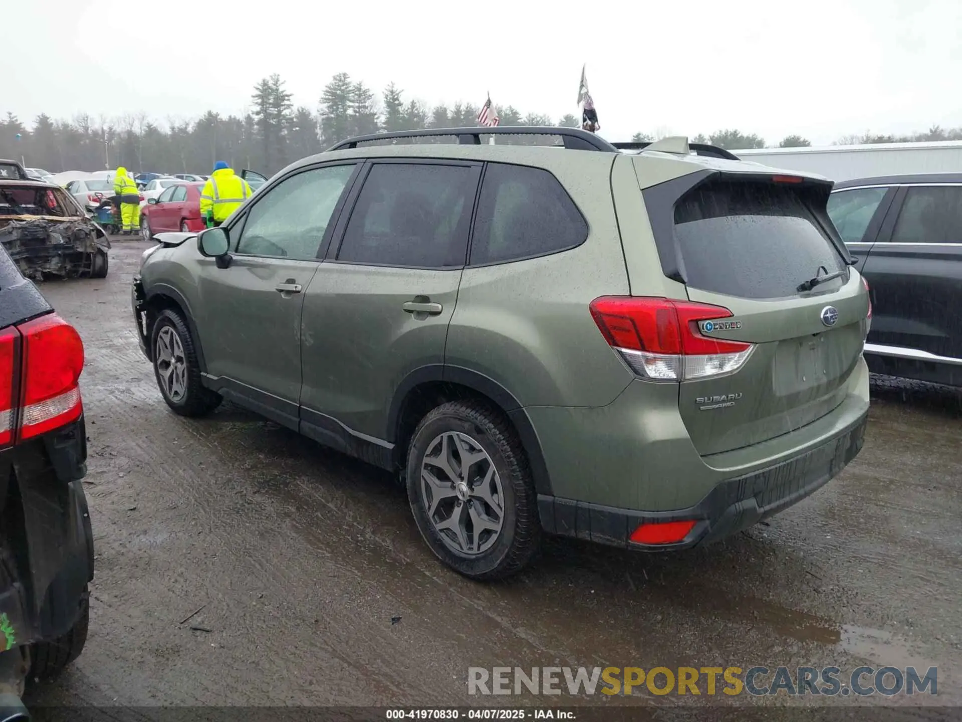 3 Photograph of a damaged car JF2SKAGC9KH488279 SUBARU FORESTER 2019