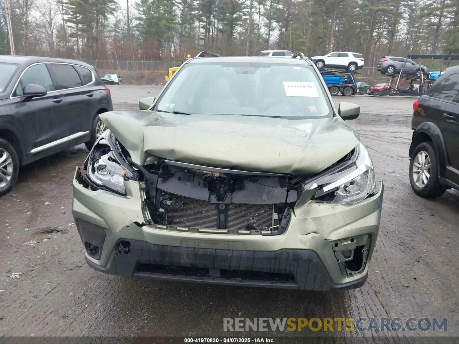 6 Photograph of a damaged car JF2SKAGC9KH488279 SUBARU FORESTER 2019