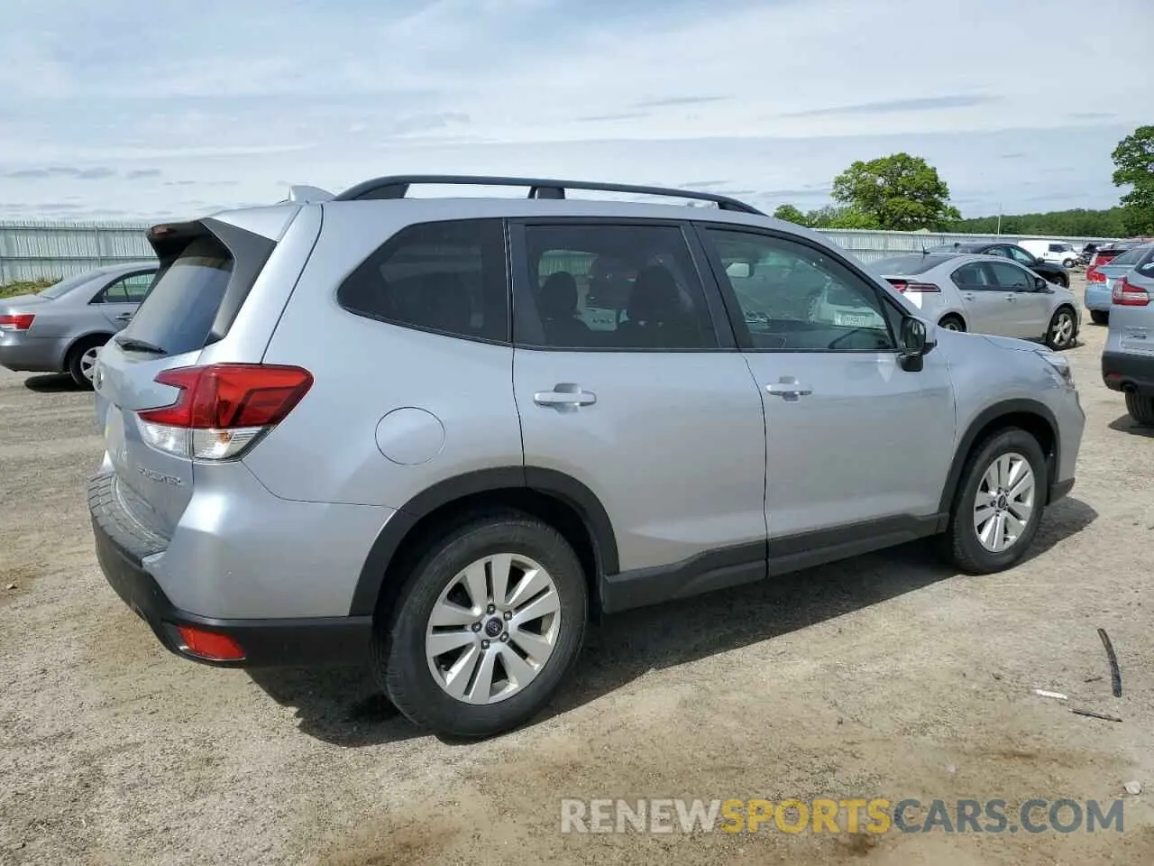 3 Photograph of a damaged car JF2SKAGCXKH558730 SUBARU FORESTER 2019