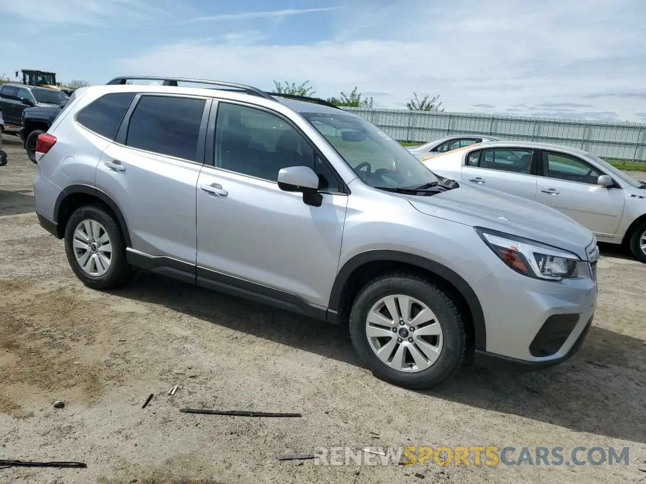 4 Photograph of a damaged car JF2SKAGCXKH558730 SUBARU FORESTER 2019