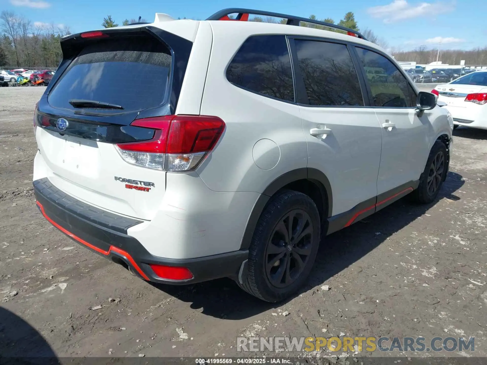 4 Photograph of a damaged car JF2SKAJC0KH426164 SUBARU FORESTER 2019