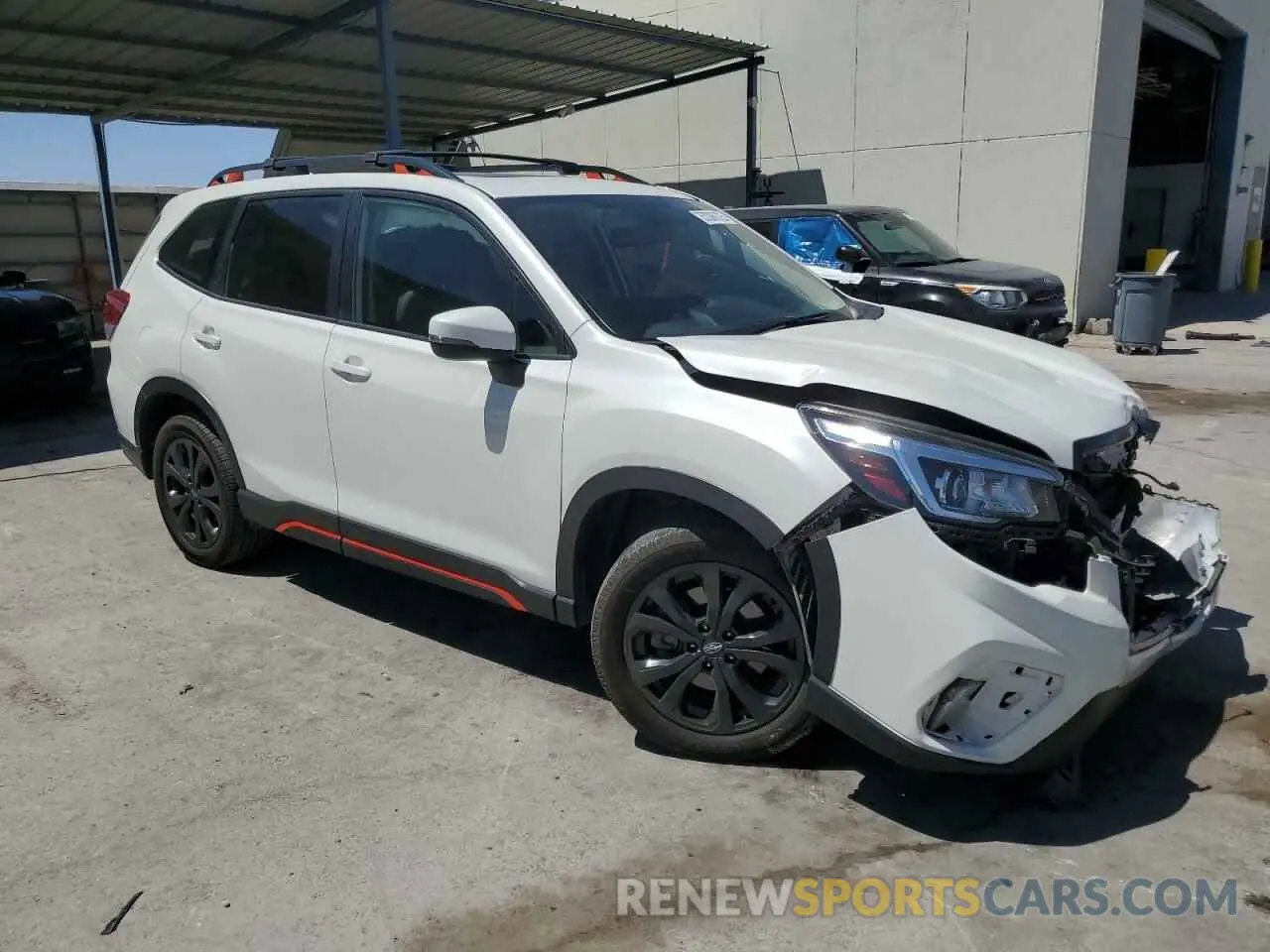 4 Photograph of a damaged car JF2SKAJC1KH539072 SUBARU FORESTER 2019