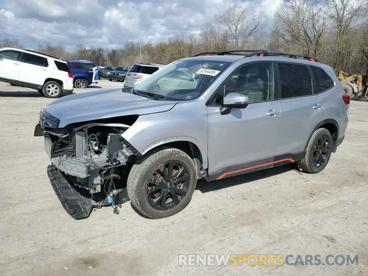 1 Photograph of a damaged car JF2SKAJC2KH486768 SUBARU FORESTER 2019