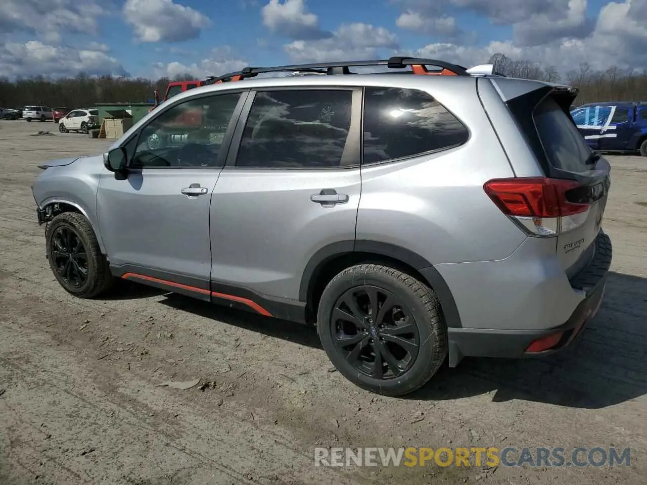 2 Photograph of a damaged car JF2SKAJC2KH486768 SUBARU FORESTER 2019
