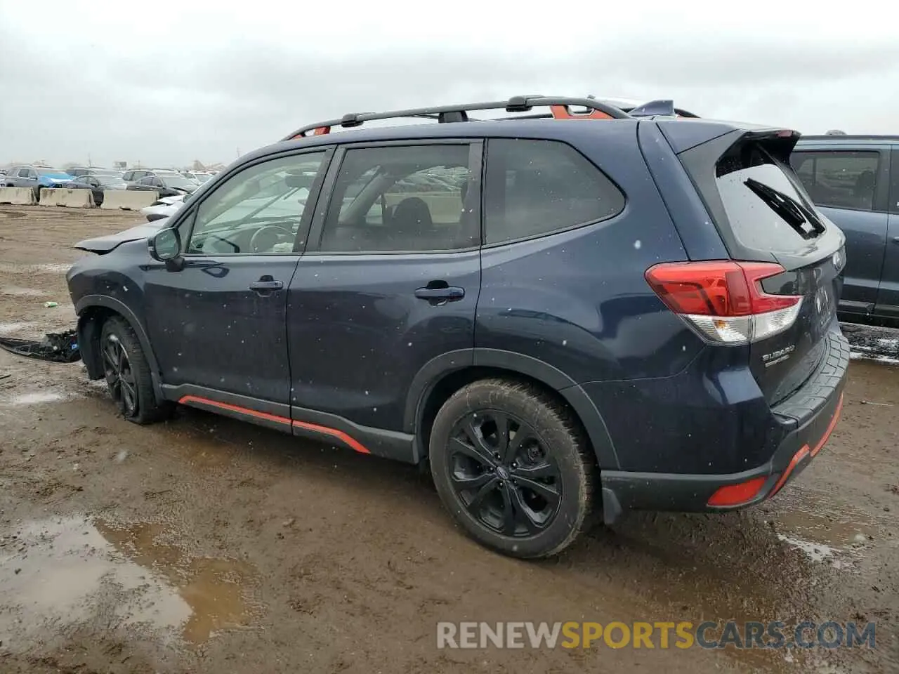 2 Photograph of a damaged car JF2SKAJC3KH536299 SUBARU FORESTER 2019