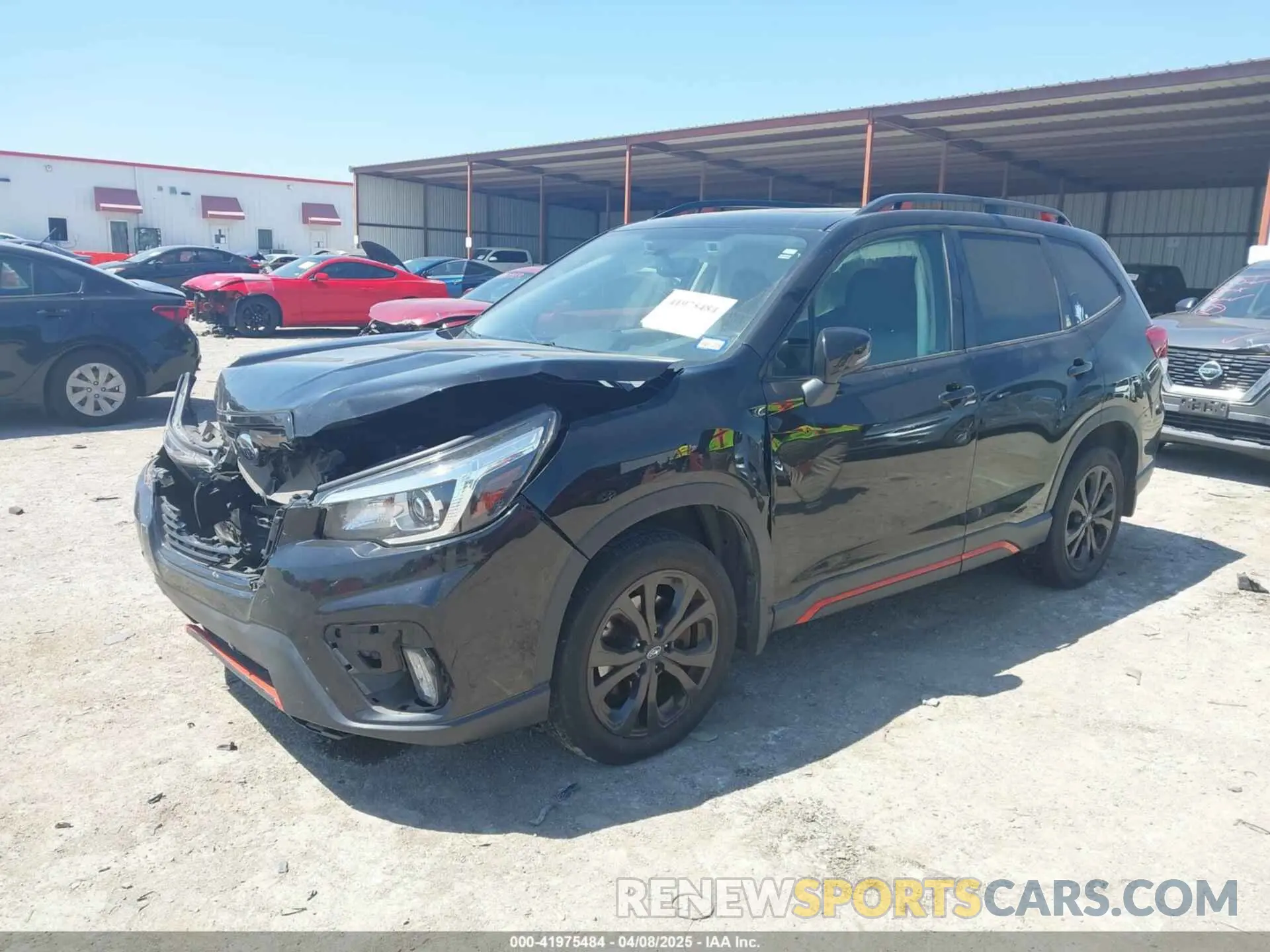 2 Photograph of a damaged car JF2SKAJC4KH458468 SUBARU FORESTER 2019